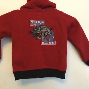 💥4/$25   True religion toddler hoodie 3T